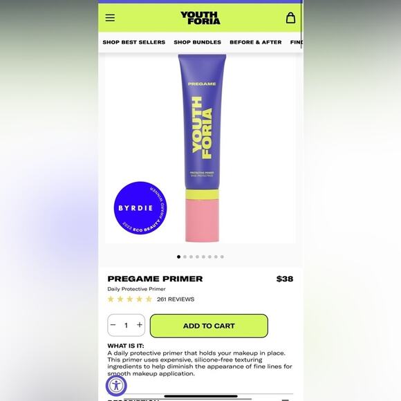 Youth Foria Pregame Primer - Picture 2 of 10